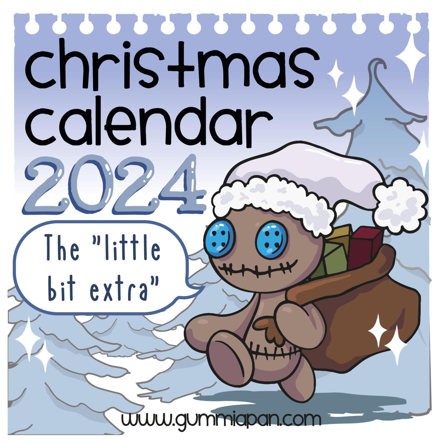 Gummiapan: "The little bit extra" Christmas Calendar 2024