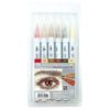 ZIG Akvarellpenn Clean Color Real Brush 6-sett Portrait colo _set 2