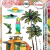 Aall & Create - #1183 - A6 STAMP SET - CARAVAN PALMERAIE