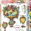 Aall & Create - #1187 - A6 STAMP SET - Loony Balloony