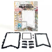 AALL& Create - #45 - DIE-CUTTING DIE SET - TOPS OF THE POPS