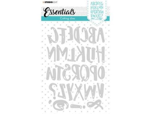 Studio Light Essentials Cutting Die - Alphabet Mixed Media 391