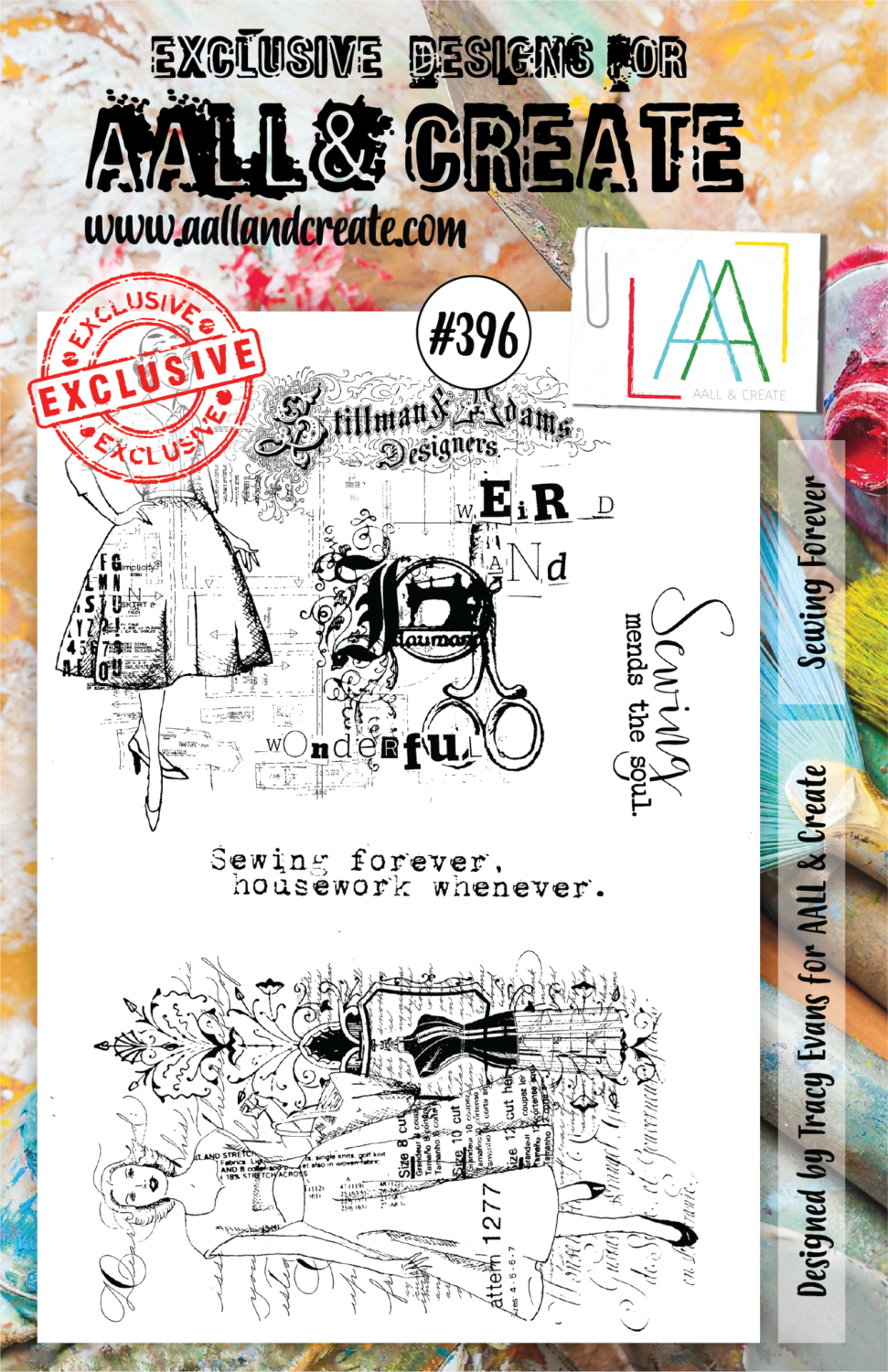 Aall&Create - A5 - #396 - Sewing Forever