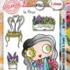 Aall& Create - # 1163 - La Fleur - A7 STAMP -