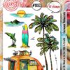 Aall & Create - #1183 - A6 STAMP SET - CARAVAN PALMERAIE