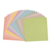 Florence • Cardstock Paper 216g Multipack Texture 12x12" Pastel 24x