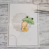 Gummiapan - And med paraply - Dies