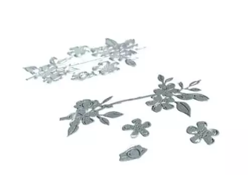 Charlie & Paulchen - Grein med blomster - 066- 4