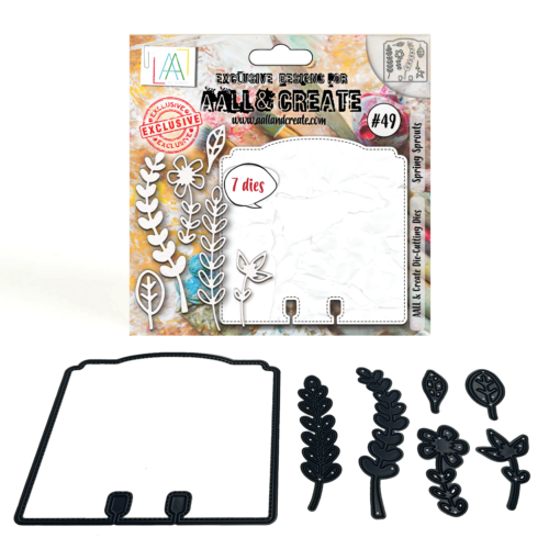 AAll&Create - #50 - 14x14cm Die-Cutting Die Set - Sunshine Splendour