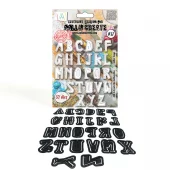 AAll&Create - #37 - 12x18cm Die-Cutting Die Set - Letter Soup