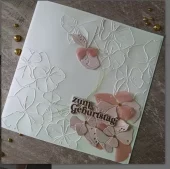 Charlie & Paulchen - Embossingfolder - Store Blomster - 6364