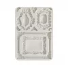 Stamperia - Brocante Antiques Silicon Mould A5 Frames