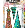 Aall& Create - # 1217 - Twinkling Pines- A7 STAMP -