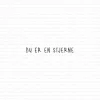 Gummiapan -Du er en stjerne - umontert stempel