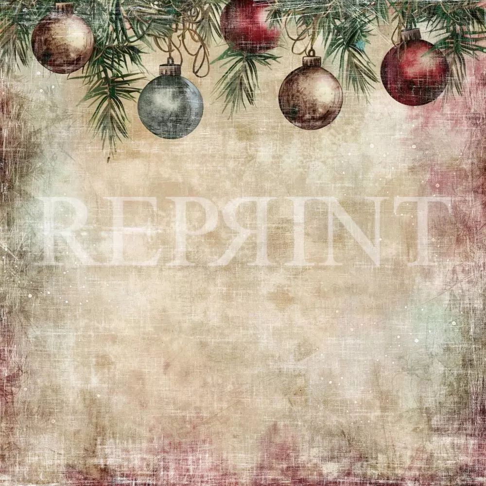 Reprint - 12 x12 - Xmas - Christmas Balls