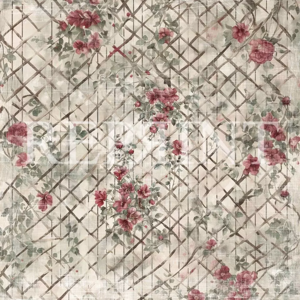 Reprint - 12 x12 - Xmas - Flower fens