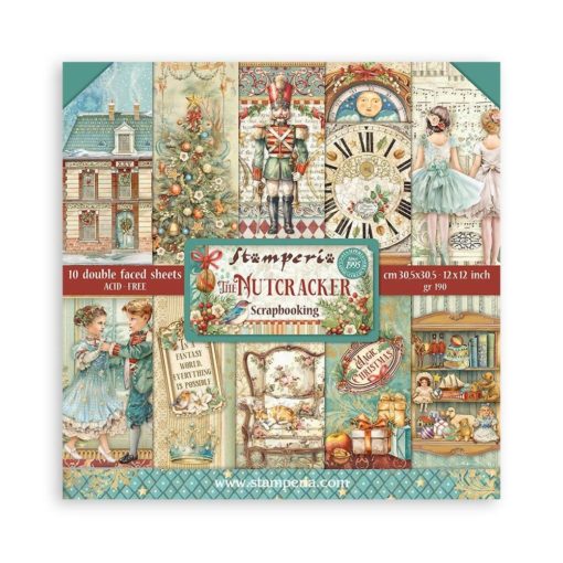 Stamperia - The Nutcracker - Paper Pad 12 x 12"" (10ark)