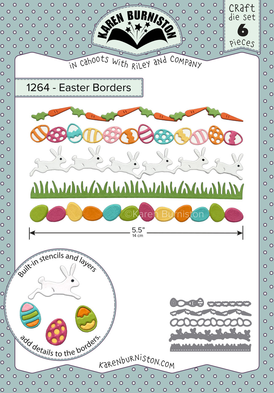 Karen Burniston Dies - Easter Borders - 1264