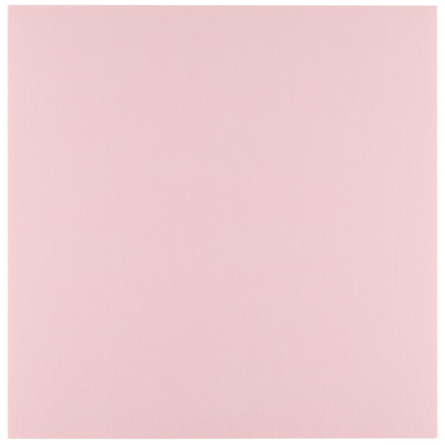 Florence • Linen Cardstock 250g 12x12" -Rose - 10x