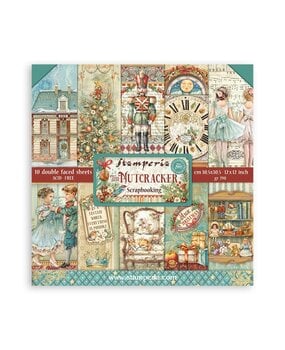 Stamperia - The Nutcracker - Paper Pad 22 pk - 12 x 12"