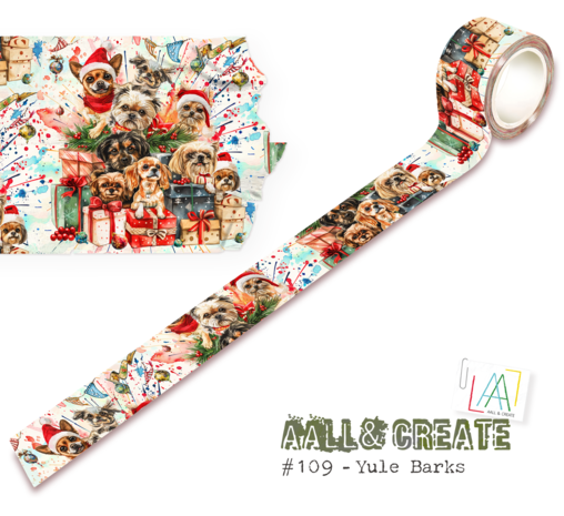 Aall & create - Washi Tape - Yule Barks - 109