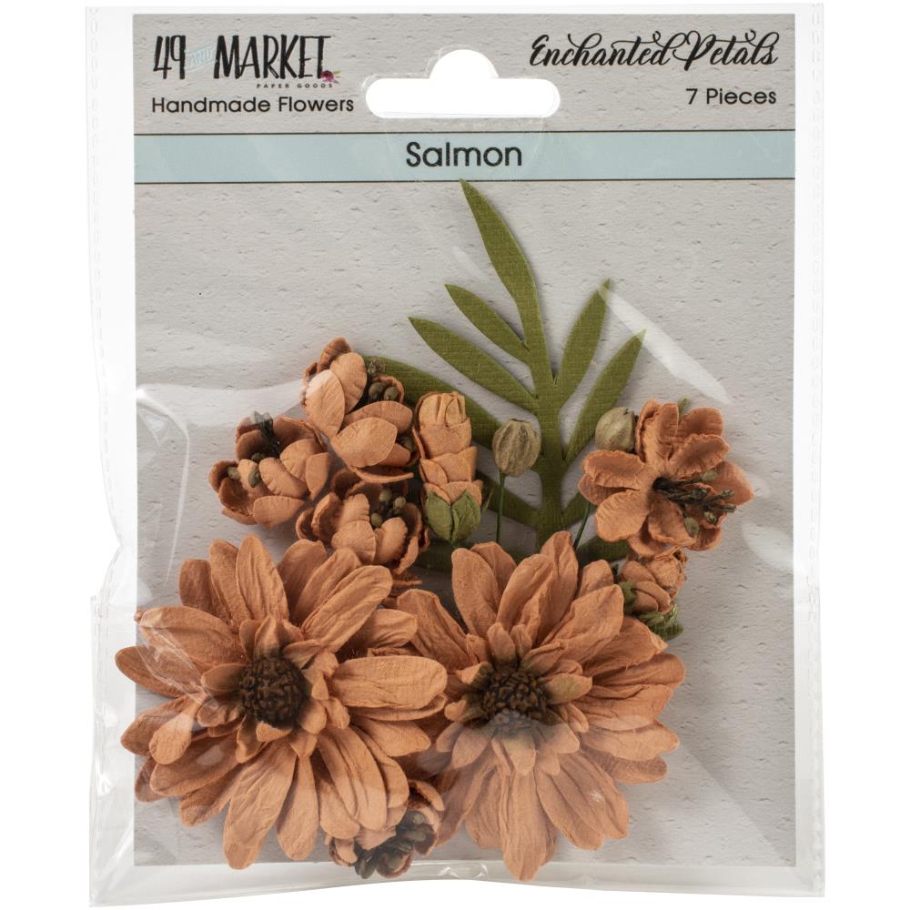 49 And Market Enchanted Petals - Salmon