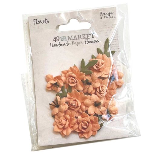 49 And Market Florets Paper Flowers - Mango