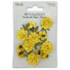 49 And Market Florets Paper Flowers - Canary