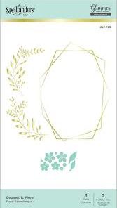 Spellbinders Geometric Floral Hot Foil Plates