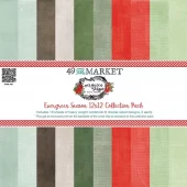 49 and Market - Evergreen Season - Solids Collection Pack - 12 x 12"
