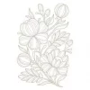Spellbinders Glimmering Peonies Glimmer Hot Foil Plate