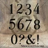 Papirdesign - Alfabet 5 Tall