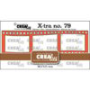 Crealies - X-tra Dies No. 79 Filmstrip Curved Horizontal