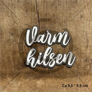 Papirdesign - varm hilsen