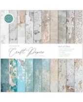 Craft Consortium Essential Craft Papers 12x12 Inch Paper Pad - Test of time
