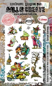 Aall & Create - #1239 - A6 STAMP SET - Cursed Journey