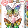 Aall & Create - #1174 - A6 STAMP SET - Wiggle & Dance