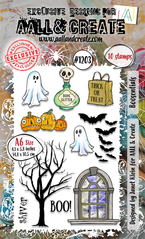 Aall & Create - #1203 - A6 STAMP SET - Boosentials