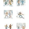 Reprint - Klippark - Children Playing - A4