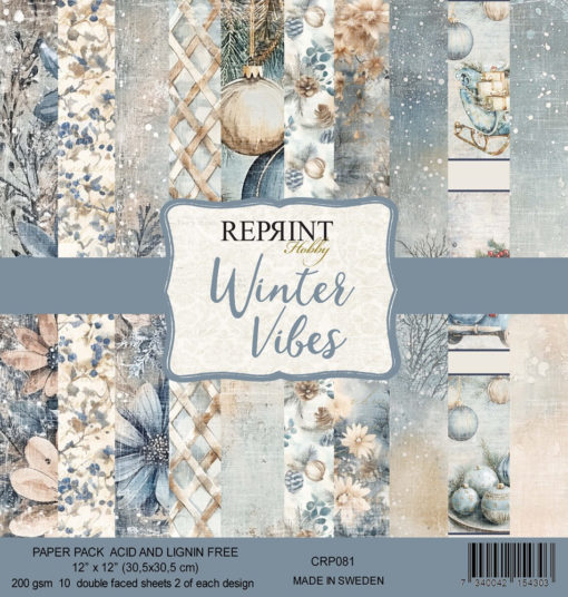 Reprint - Winter Vibes - Collection Pack - 12 x 12"