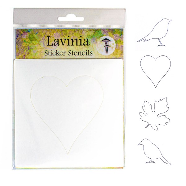 Lavinia - Sticker Stencils