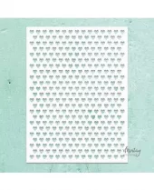 Kreativa Stencil 6x8 Inch Heart to Heart