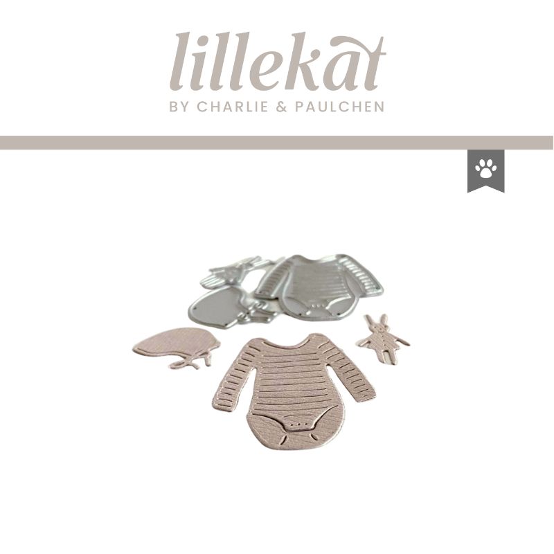 Charlie & Paulchen - Lillekat - Babybody,lue og kanin