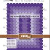 Crealies - Crea-Nest-Lies XXL Dies No. 145 Big Scalloped Rectangles (CLNestXXL145)