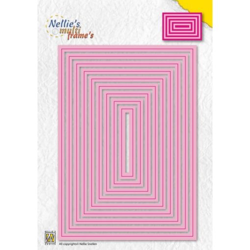 Nellies Choice - Dies  - Nellie's Choice • Multi Frame Dies XL-Die Rectangle Straight Corners