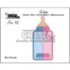 Crealies - X-tra Dies No. 42 Baby Bottle (Medium) (CLXtra42)