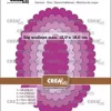 Crealies - Crea-Nest-Lies XXL Dies No. 144 Big Scalloped Ovals (CLNestXXL144)