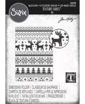 Sizzix - 3D Embossig Folder - Holiday Knit (666340)