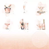 Charlie & Paulchen - Vignetten Rosé Champagner