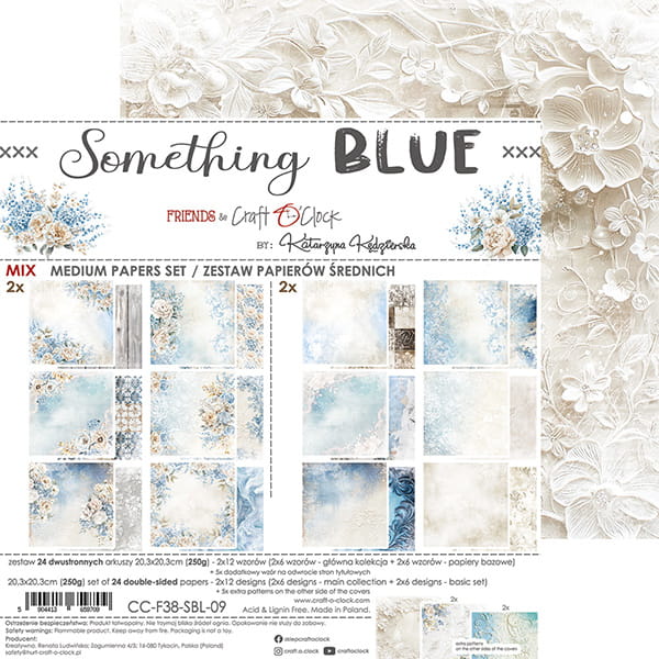 Craft O'Clock - Something blue - Extras Set - MIX - 8x8"